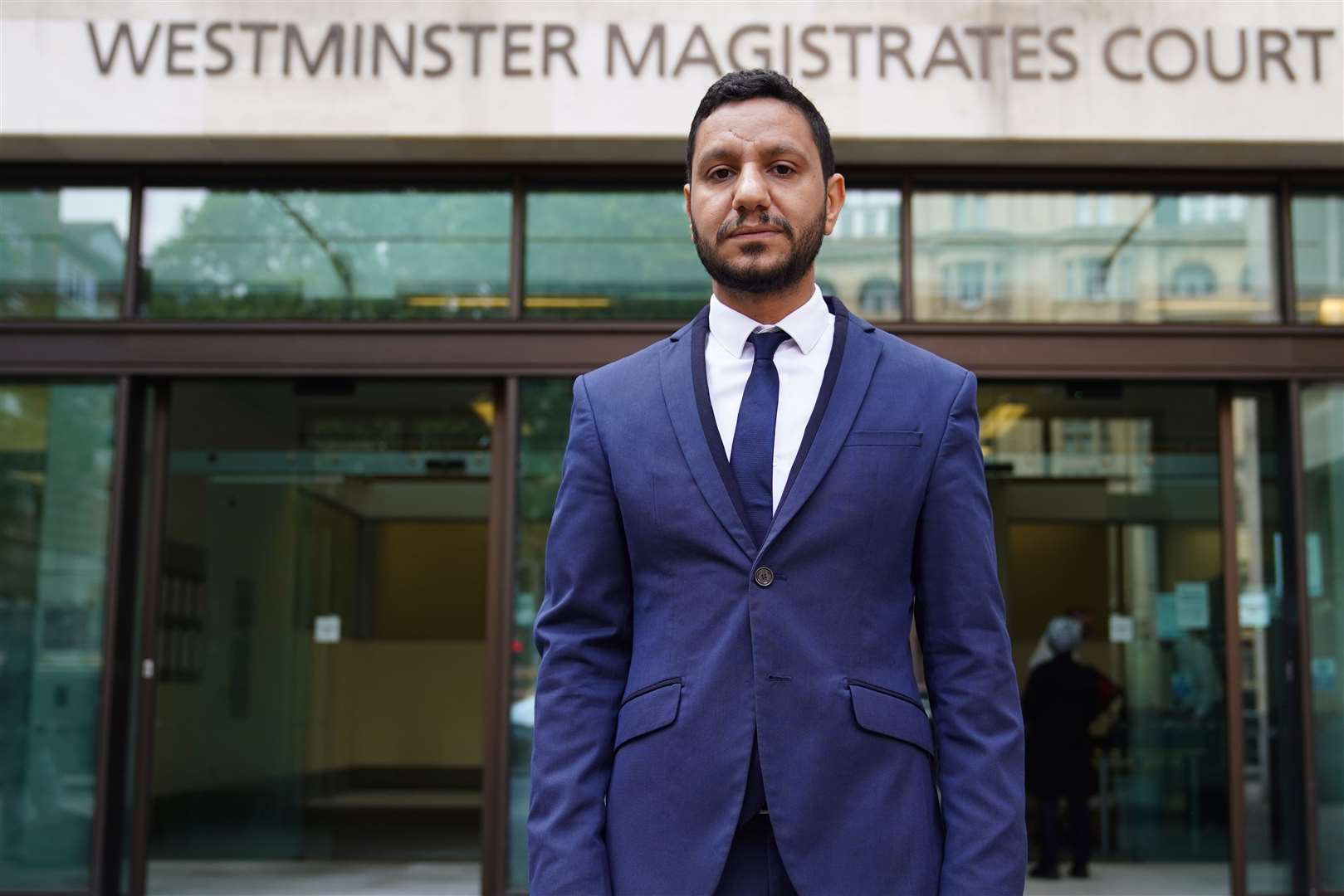 Sayed Ahmed Alwadaei claims he was racially abused by Beckenham MP Bob Stewart (James Manning/PA)