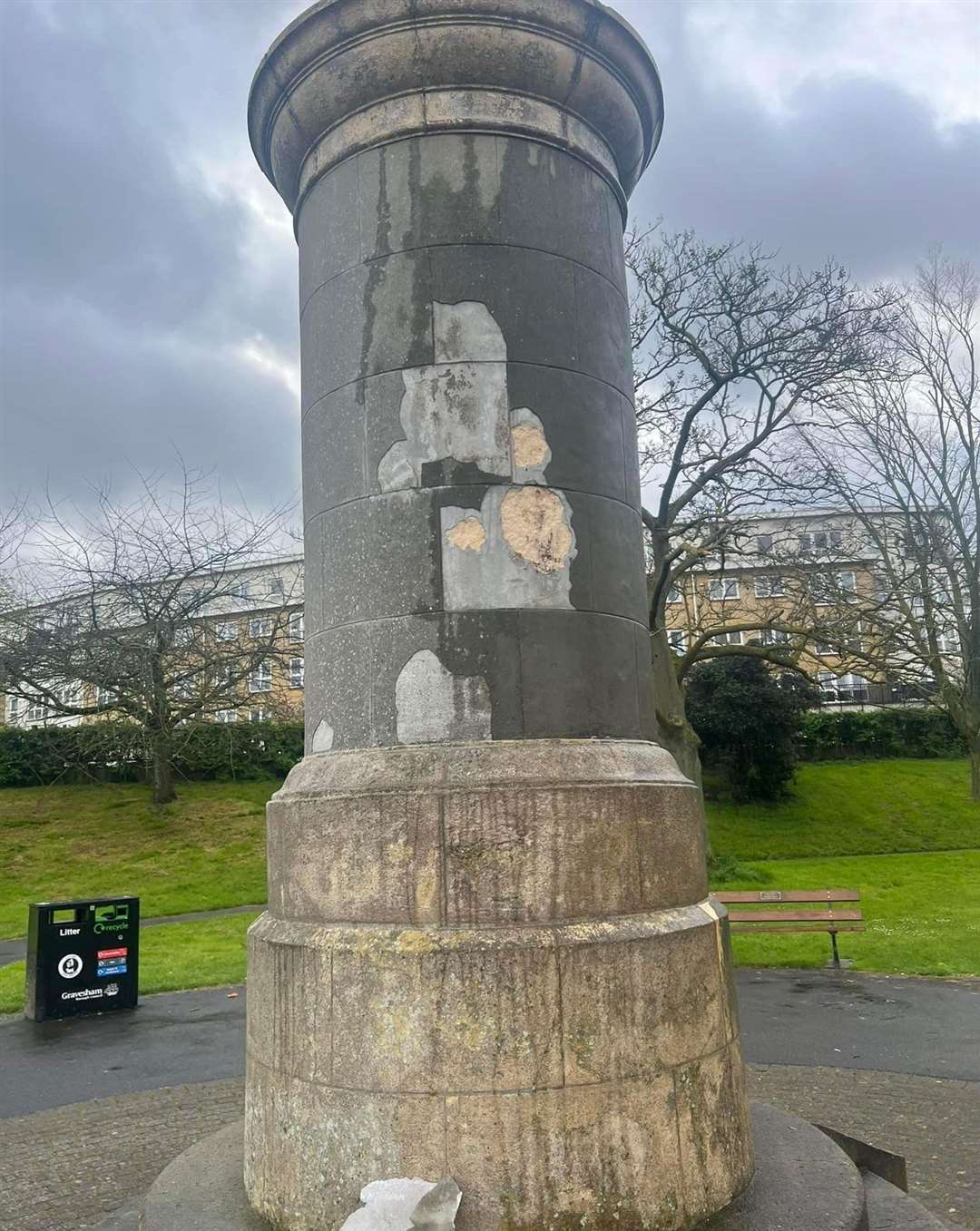 The statue to General Gordon stands in Fort Gardens in Gravesend