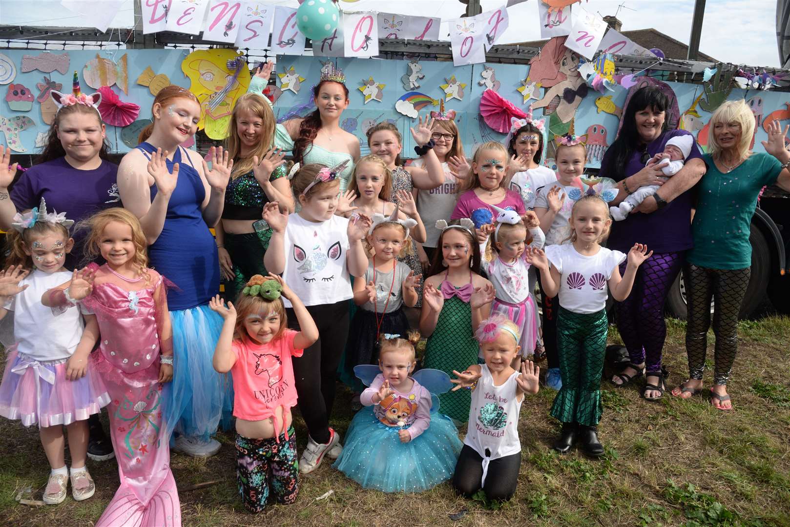 The Eden School of Dance float in Sheerness Carnival on Saturday. Picture: Chris Davey. (15383738)