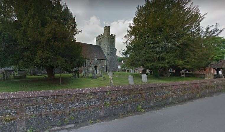 For 30 years, Rev Benjamin Winston - or Benjamin Sandford as he was then known - was vicar in Farningham. The church of St Peter and St Paul in the village as it looks today Picture: Google