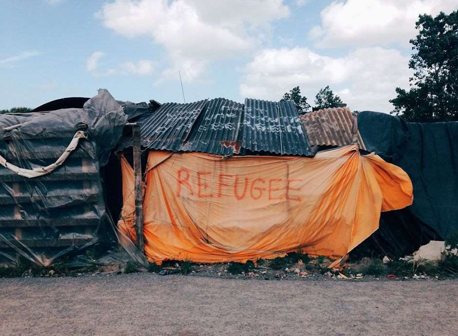 The Jungle migrant camp in Calais before its closure. Picture: Jaz O'Hara.