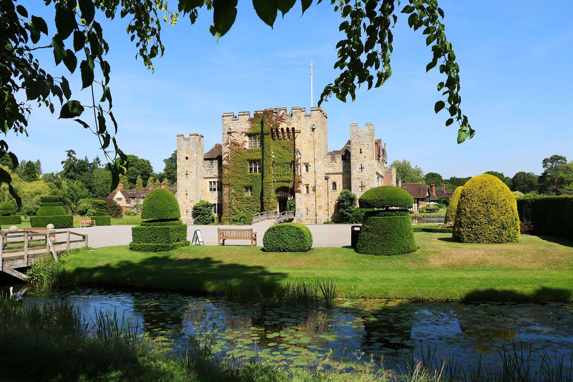 Hever Castle gardens will be the venue