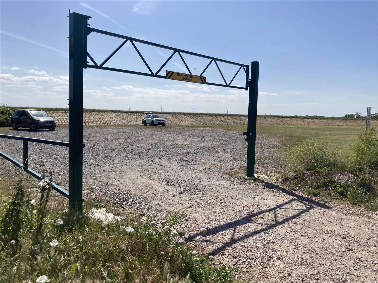 New height restrictions have stopped coaches using the car park along the coast road between Minster and Sheerness