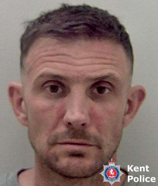 Wayne Blackburn, 43, of Milton Street, Swanscombe, has been jailed again over the assaults. Picture: Kent Police