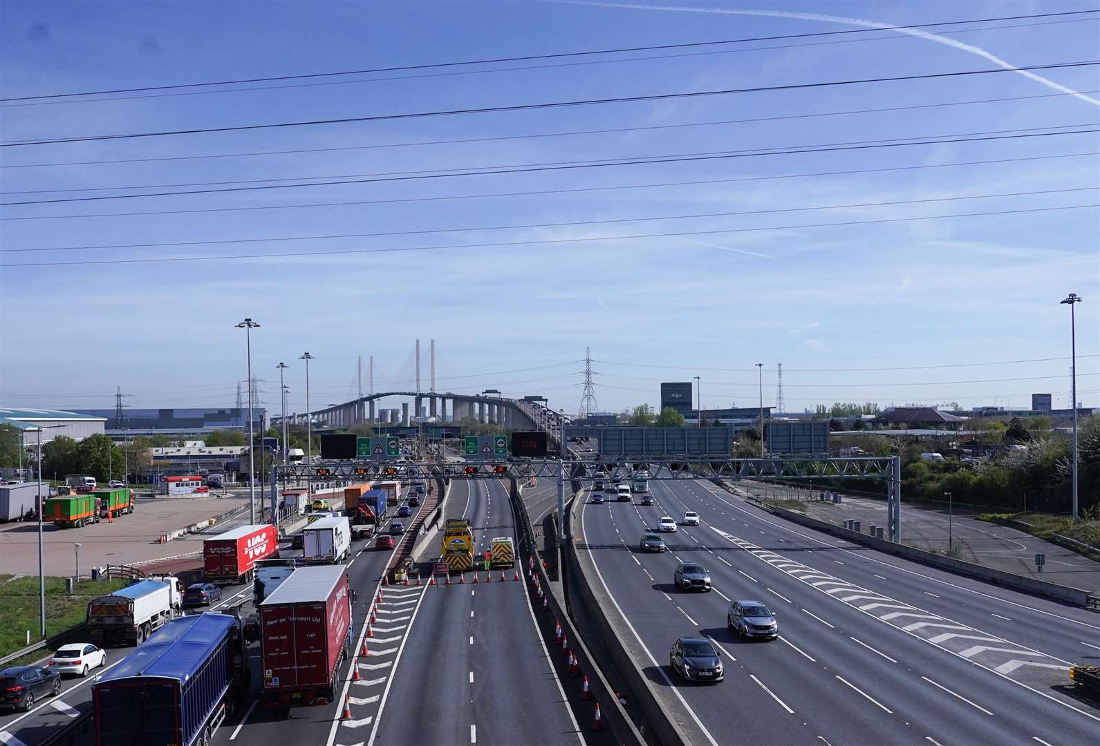 Millions are expected to travel over the weekend (Ian West/PA)