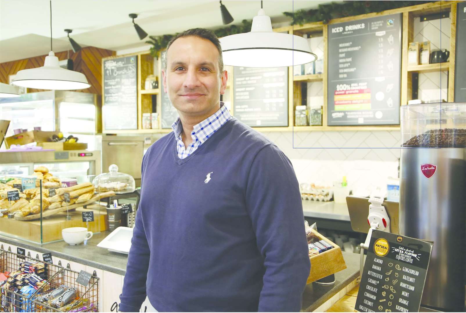 Gurjit Randhawa, of Esquires Coffee in Dartford says the business faces a tough few months ahead