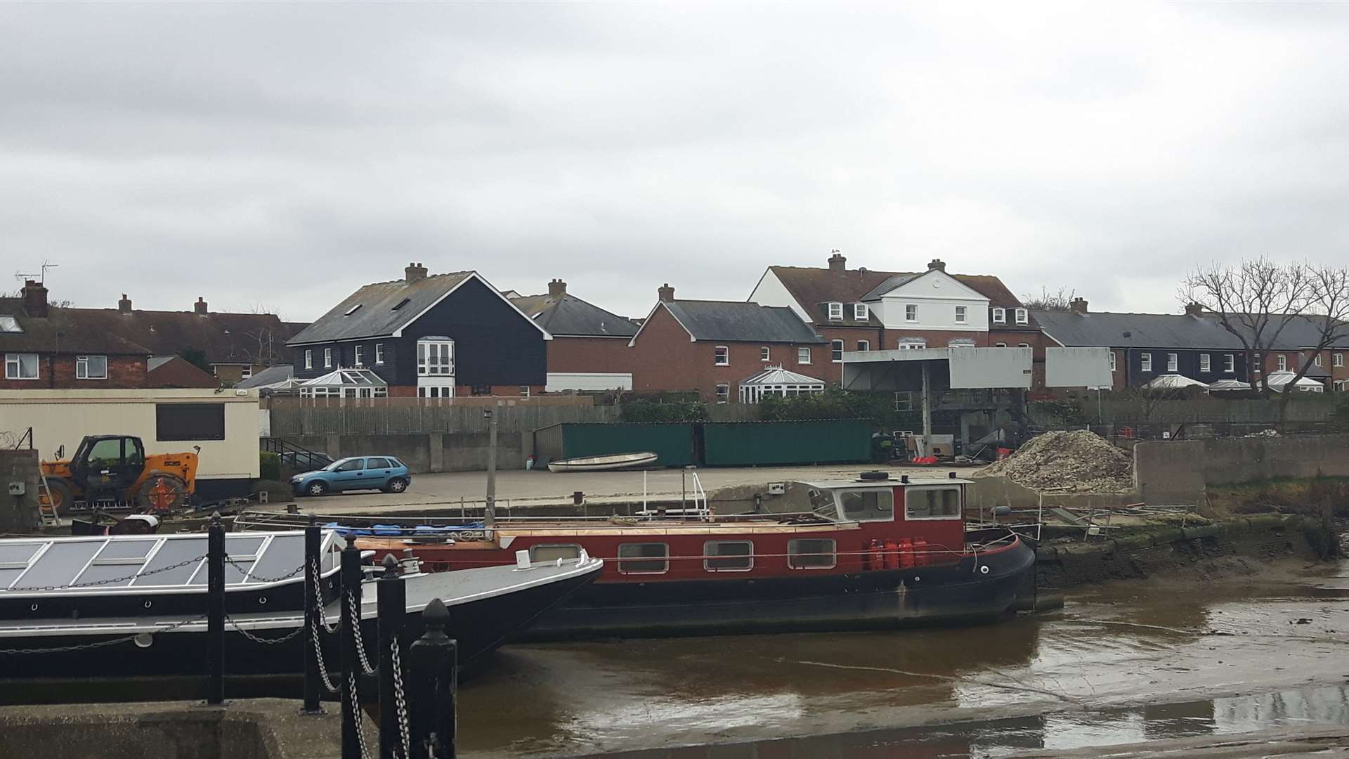 The site planned for the 10 four-storey homes.