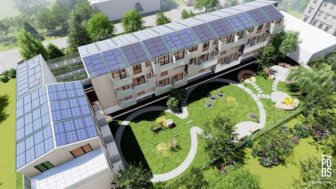 The Fortis House development will include a communal garden. Picture: ABC