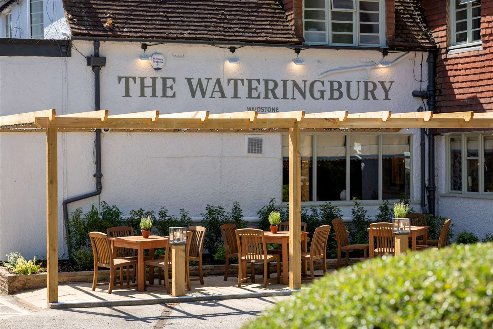 The Wateringbury pub in Tonbridge Road, Wateringbury