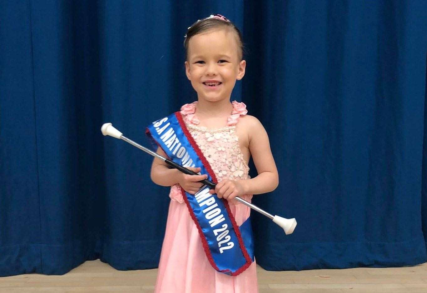 Minster tot’s twirling success at British Baton Twirling National ...