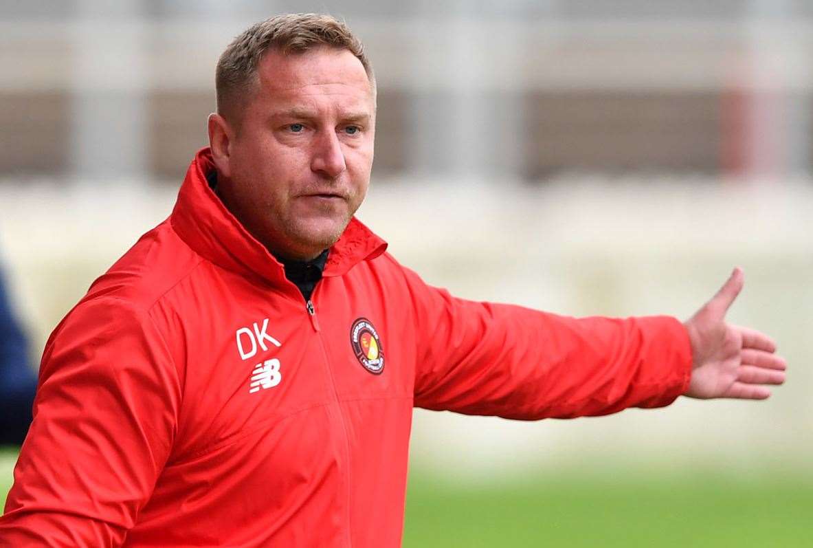 Ebbsfleet manager Dennis Kutrieb. Picture: Keith Gillard (42688147)