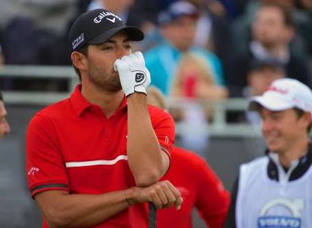 Pablo Larrazabal lost his quarter-final 6&5 to Joost Luiten Picture: Volvo in Golf