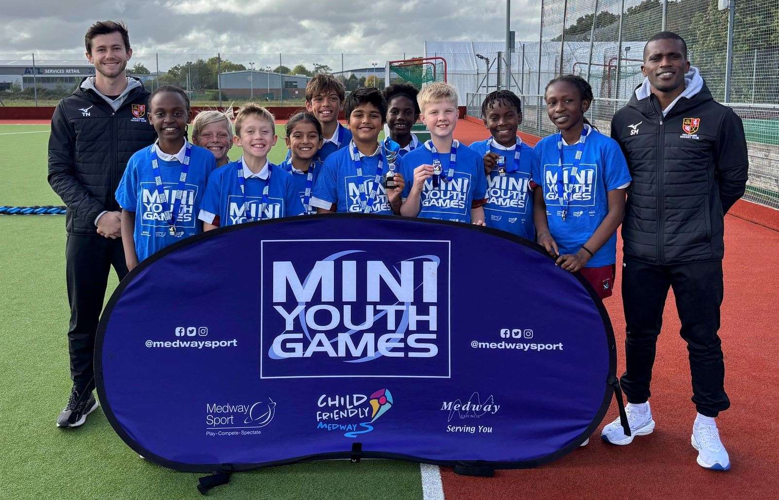 Pupils descended on Holcombe Hockey Club for this year’s Medway Mini Youth Games Hockey Champions Series, won by St Andrews