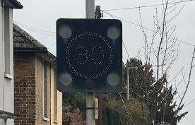 A 30mph sign along London Road in Teynham. Picture: Megan Carr