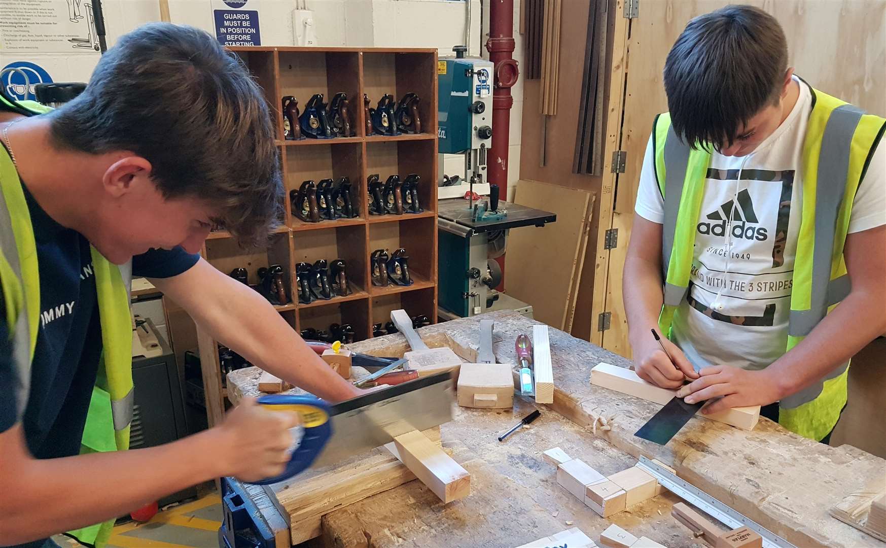 Tradespeople will be able to pass on their knowledge to students enrolling in courses like Carpentry and Joinery at Canterbury College