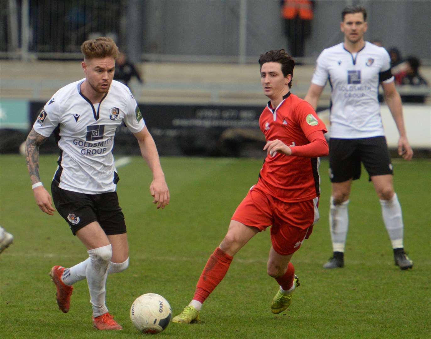 Jack Jebb - scored on his Dartford debut against Eastbourne last Saturday. Picture: Chris Davey FM29882262