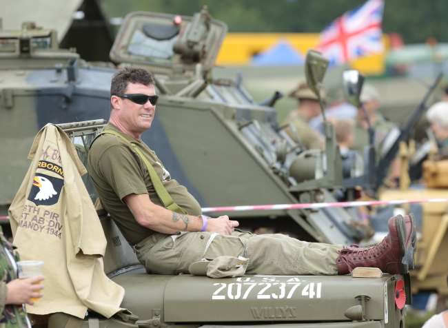 Guests often dress to impress at the annual show. Picture: Martin Apps