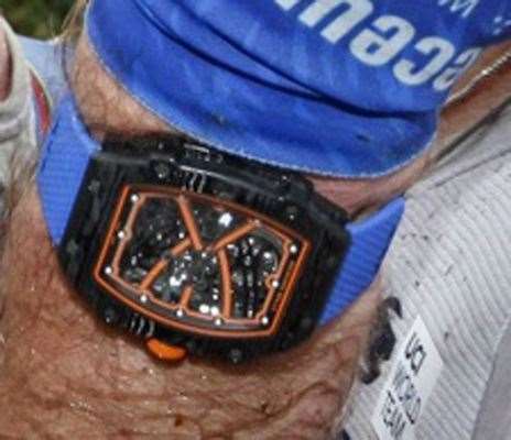 A watch stolen from the home of Olympic cyclist Mark Cavendish. (Essex Police/PA)