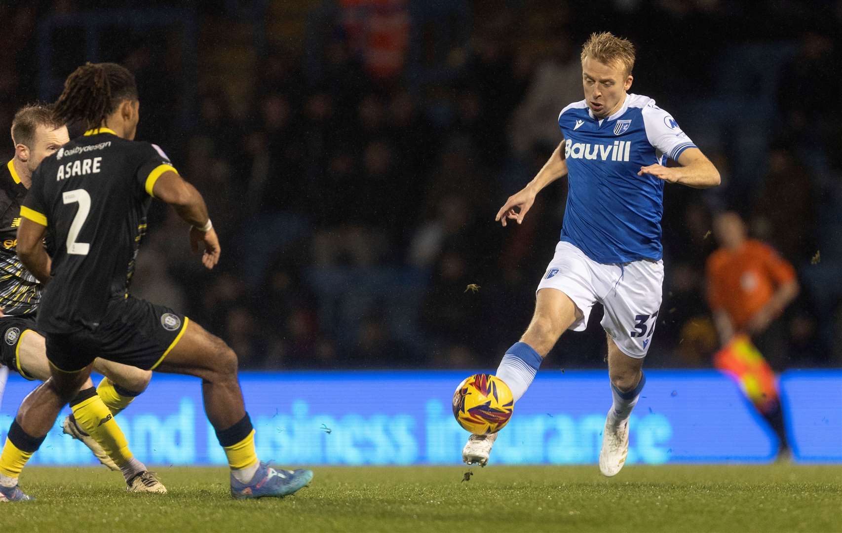 George Lapslie was back in the squad at the weekend for Gillingham Picture: Julian_KPI