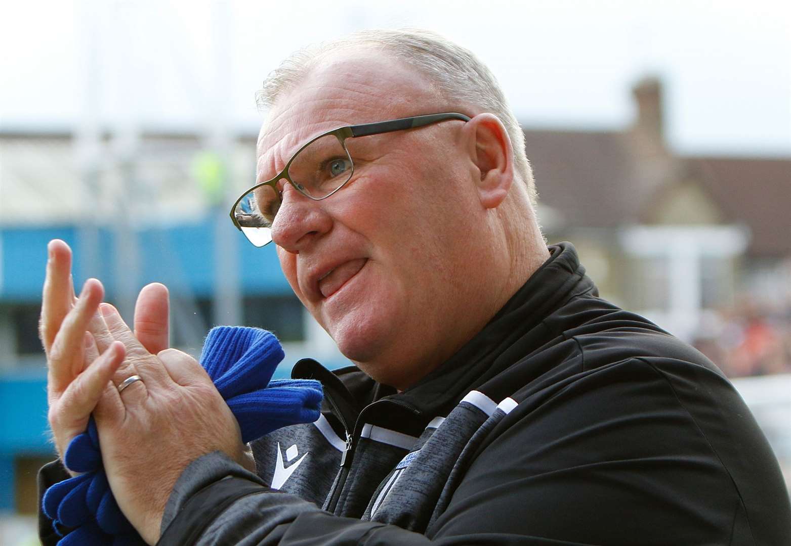 Gills boss Steve Evans says his team performed better against Bolton than Wigan did for the first 70 minutes. Picture: Andy Jones