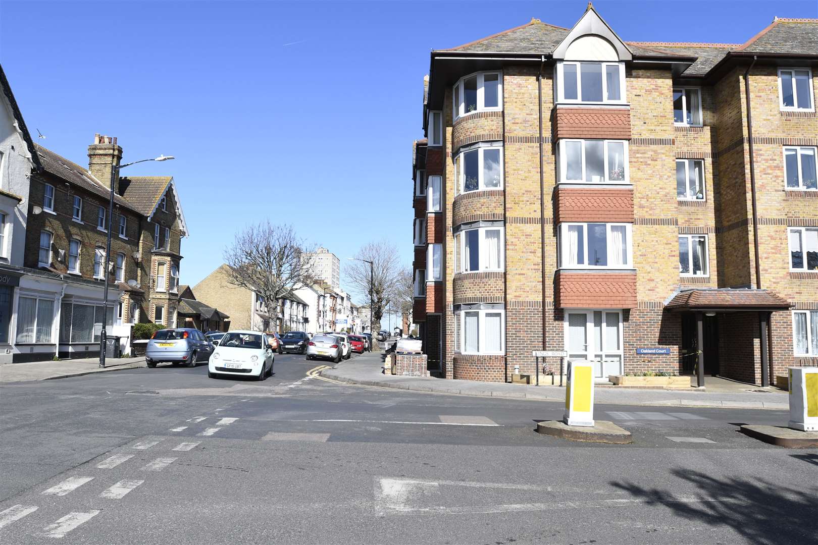 A roundabout is set to be added to the crossroads close to the centre of Herne Bay (pictured). Picture: Barry Goodwin