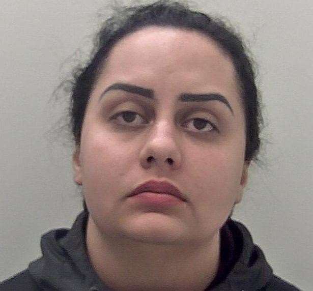Wiktoria Packowska was involved in a £720,000 benefits fraud scam and came to the attention of police when stopped at the Channel Tunnel in Folkestone. Picture: Kent Police