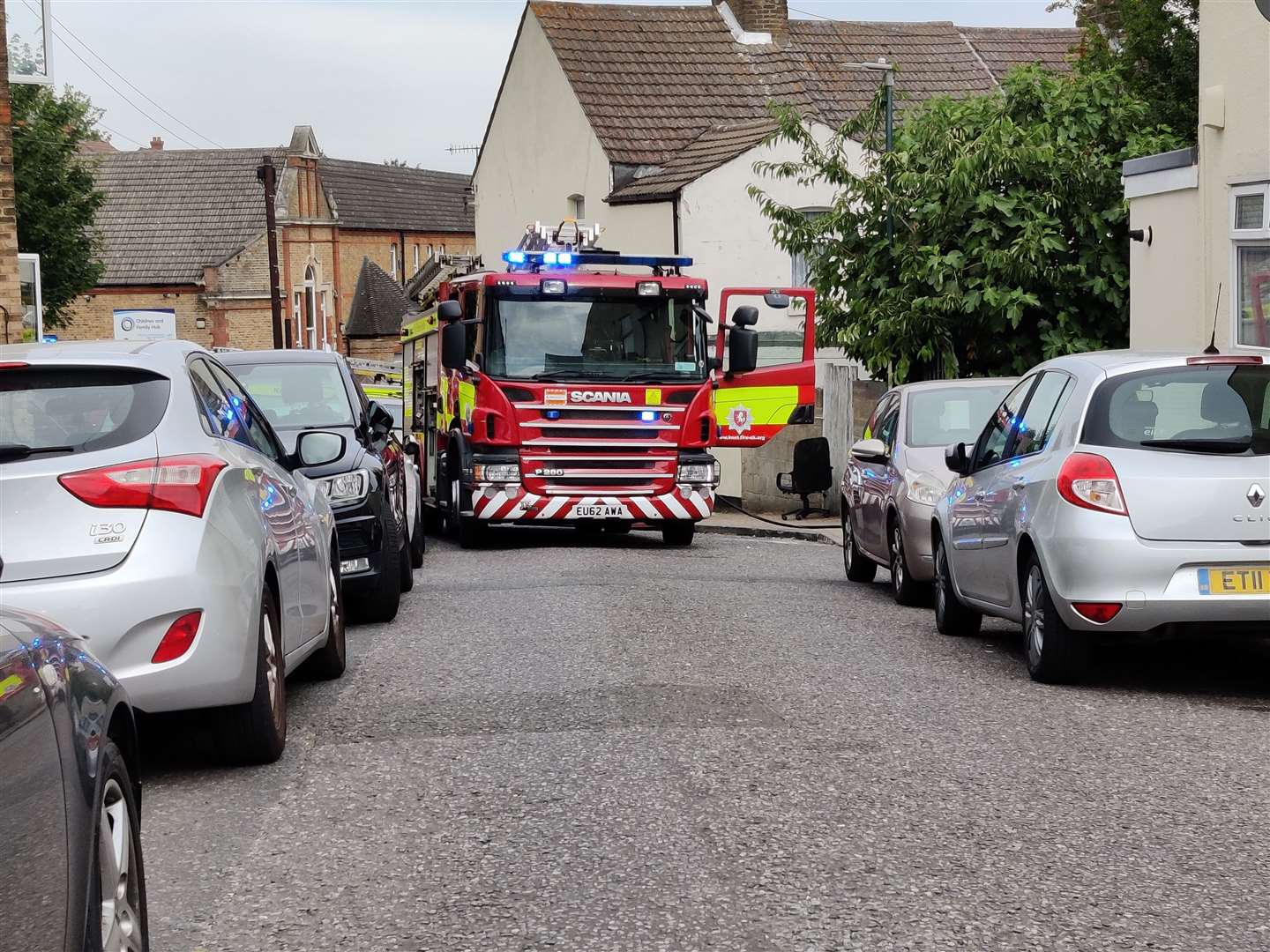 Magpie Hall Road Fire, Chatham. Picture: George Atzev (57924125)