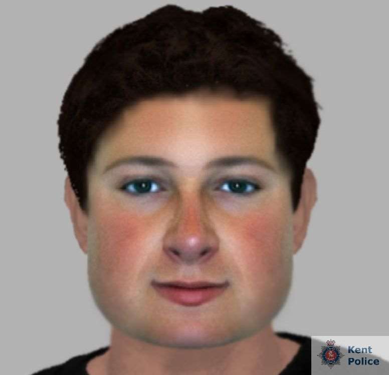 Police released this E-fit image. Pic: Kent Police