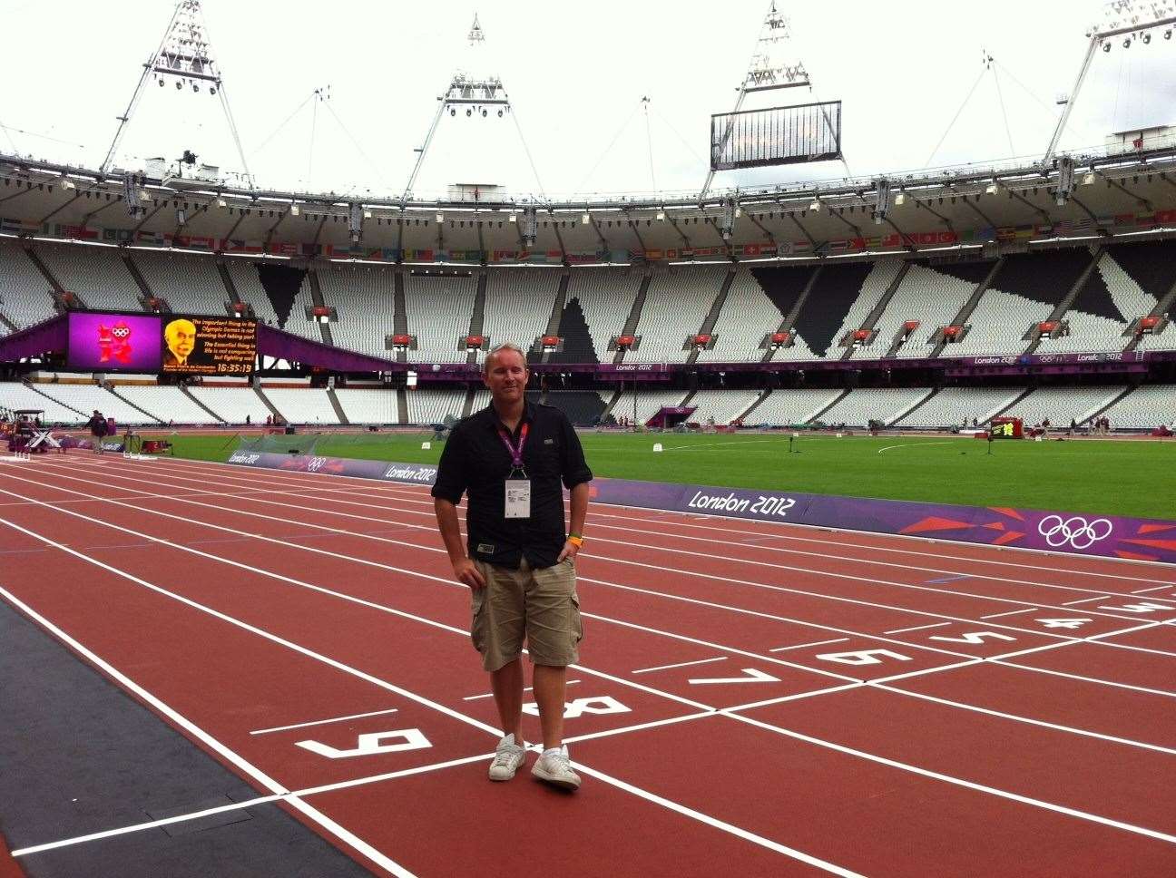 Alex Hoad covered the 2012 Olympics for the KM Group and KMFM