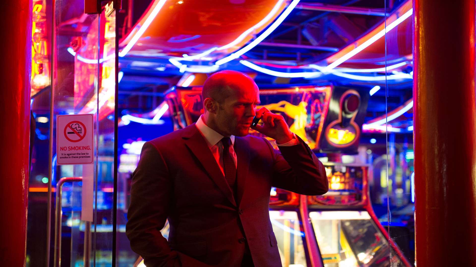 Jason Statham as Joey Jones in Hummingbird. Picture: PA Photo/Lionsgate