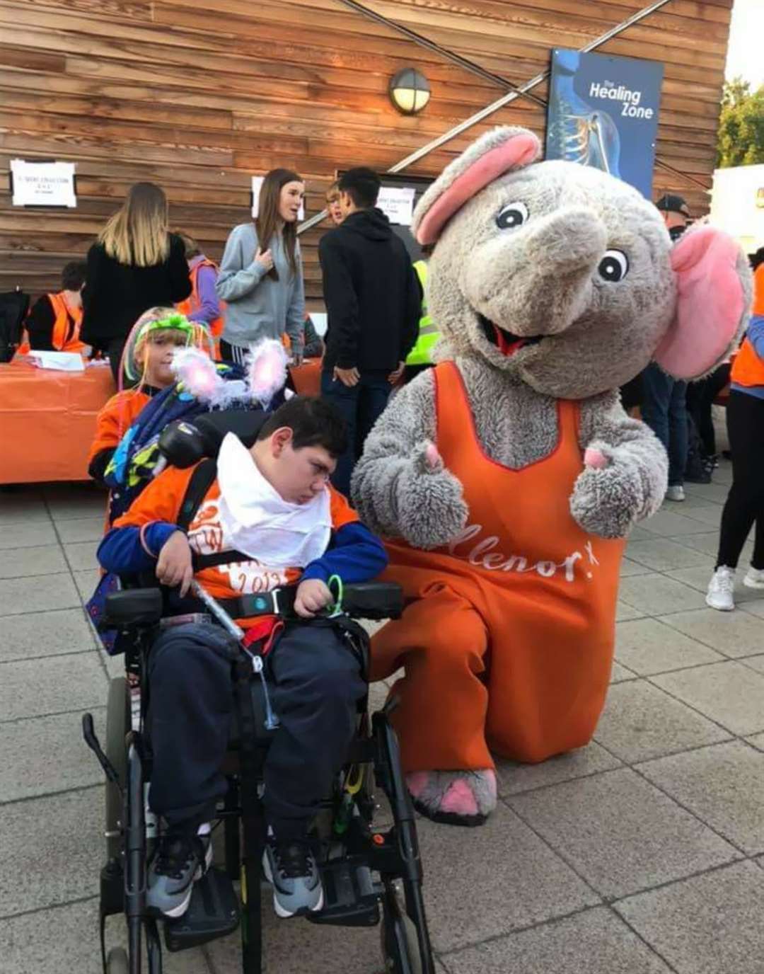 Ellenor hospice is continuing to provide support for children like Harry Woodgate during lockdown