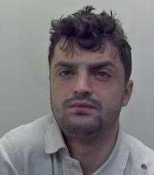 Damien Olubek, 21, of High Street, Margate, was jailed for 41 weeks at Canterbury Crown Court