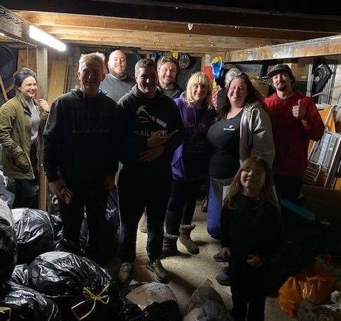 Group heading to Poland with supplies. Picture: Jamie Rodgers