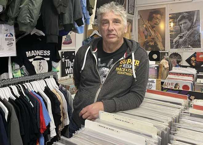 Vince Monticelli from The Record Store says it always has an affect on business when the car parks are closed