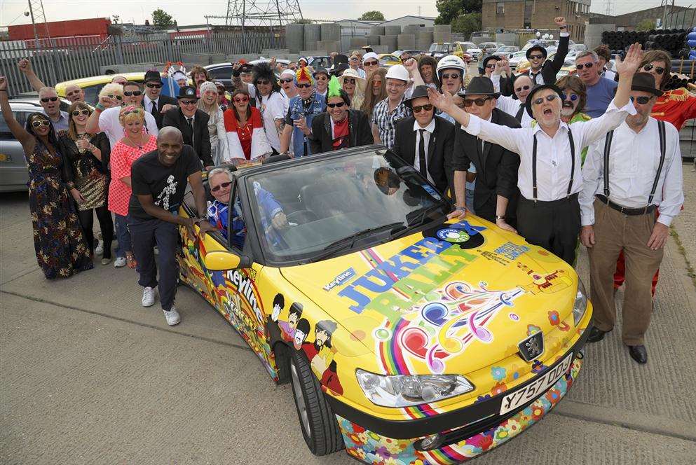 Keyline Builders Merchants organise their fourth rally, from their depot in Northfleet, in aid of Prostate Cancer UK.