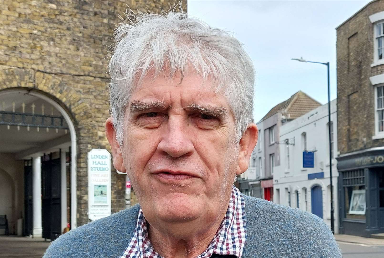 Dr Alan Spence, who has lived in Deal for 10 years, feels pedestrianising the High Street is a good idea