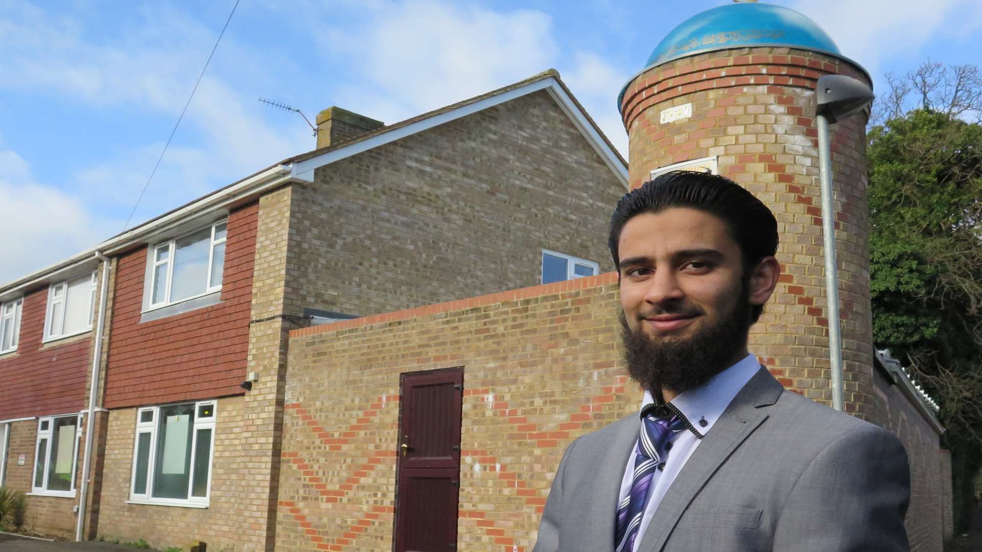 Mosque open day organiser Ihsan Khan