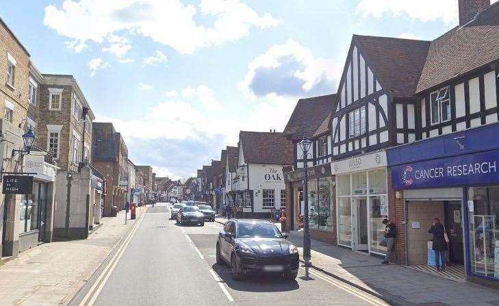 Plans are being put forward to regenerate Sevenoaks High Street. Picture: Google Street View