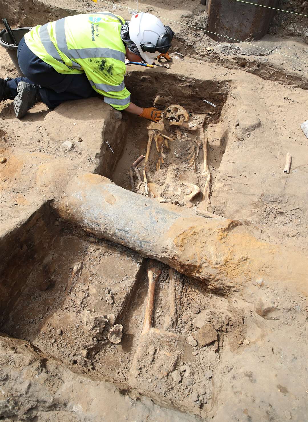 Archaeologists hope to find out more about the lives of the people in medieval Leith (Andrew Milligan/PA)