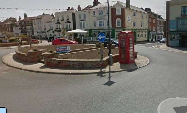 The #Blacklivesmatter protest will be held on the roundabout by Lewis Foord and friends to ensure social distancing is upheld. Picture Google Maps