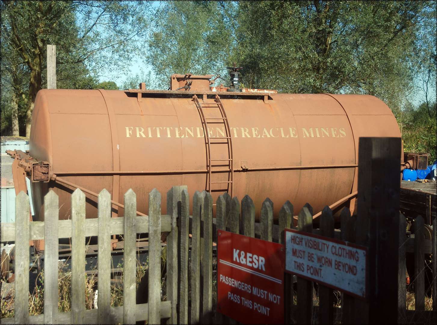 A Frittenden Treacle Mines Wagon on the Kent and East Sussex Railway. Picture Rikdom@flickr