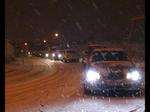 Cars stuck in traffic on the Medway City Estate, Strood