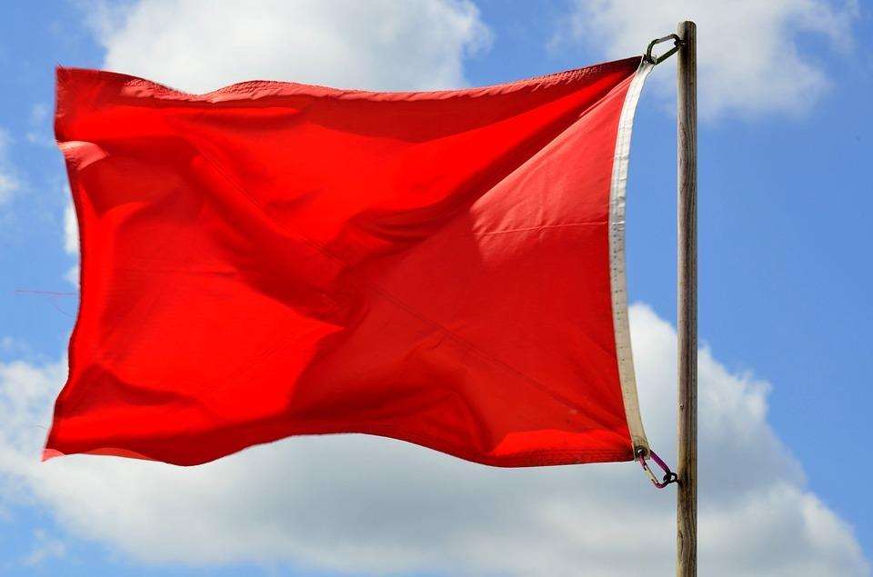 A red flag warning has been issued for Sunny Sands beach in Folkestone. Picture: Creative commons