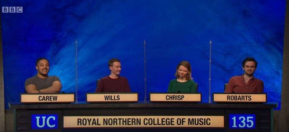Keelan Carew won a number fans through his appearance on University Challenge