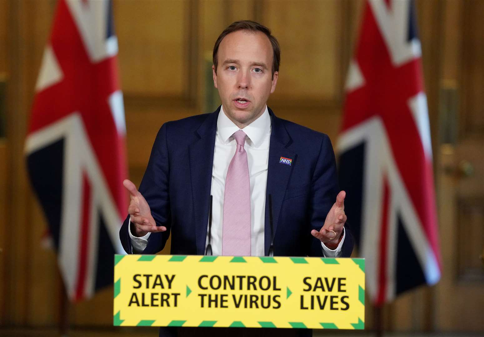 Health Secretary Matt Hancock urged people to stay at home over Easter (Pippa Fowles/10 Downing Street/Crown Copyright/PA)