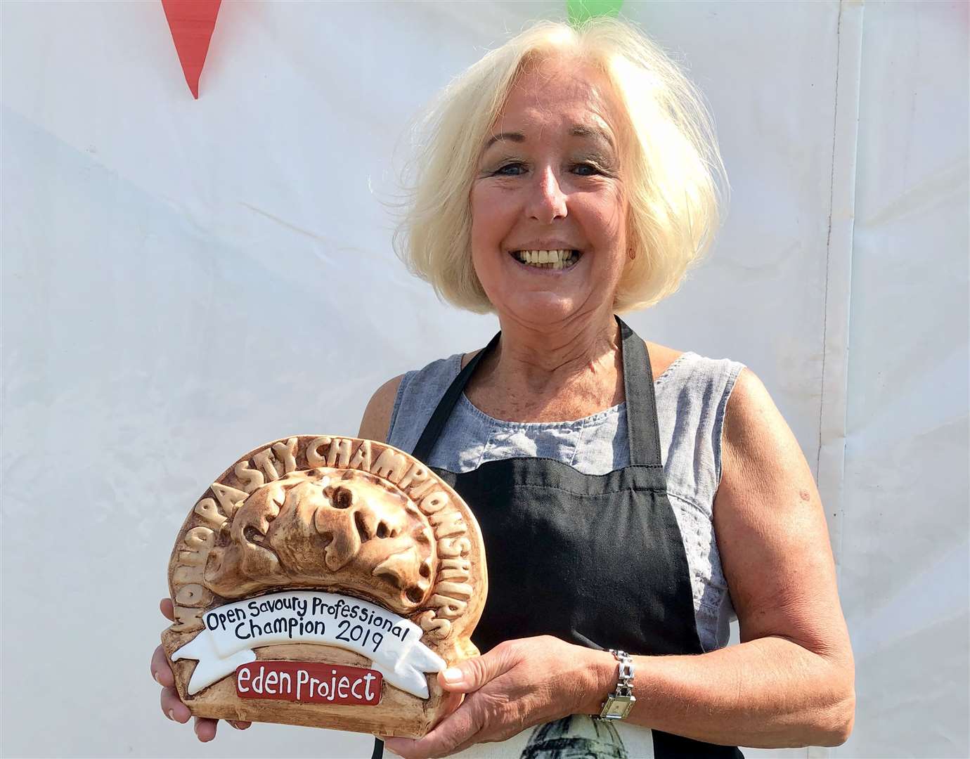 The Big Breakfast Kentish Knocker made up of sausages, egg and bacon won Jill Martin the trophy in 2019