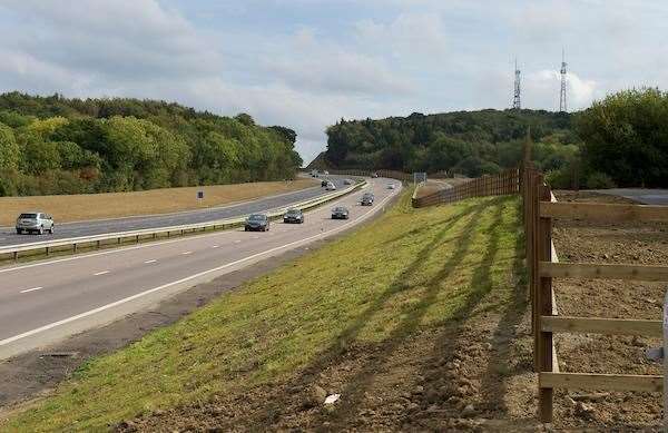 Part of the A21 near Pembury is closed. Stock picture