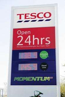 Tesco in Bridge Road, Sheerness