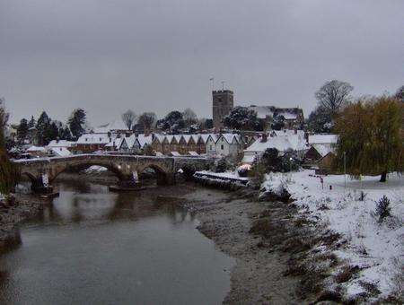 Snow pic sent in by Dave Bell Chambers