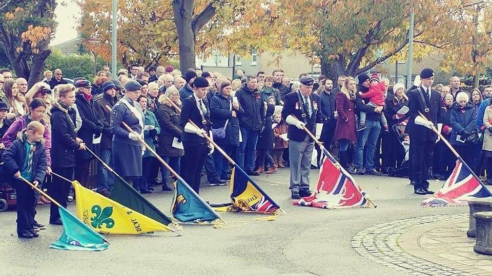 A previous Deal Remembrance service, in 2017. Picture: Eleanor Perkins